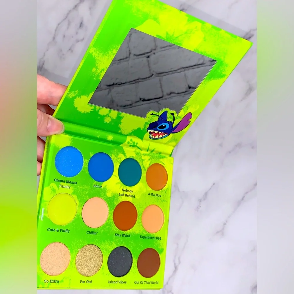 Disney Stitch 12 Color Eyeshadow Palette- NWT